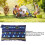Lightweight Dark Blue Inflatable Camping Pillow, 45x30cm, PVC 6