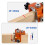 Adjustable Drilling Jig Aluminum Dowel Drill Guide-8mm12mm 5