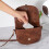 Easy Operations Storage Case Decorated With Gemstones-Black 2