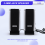 NEW 120W USB Power Desktop Computer Notebook Audio Speaker 3.5mm Earphone Jack 4