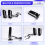NEW 120W USB Power Desktop Computer Notebook Audio Speaker 3.5mm Earphone Jack 8