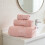 Serviette de bain en coton doux pour la peau,-Gris clair 7