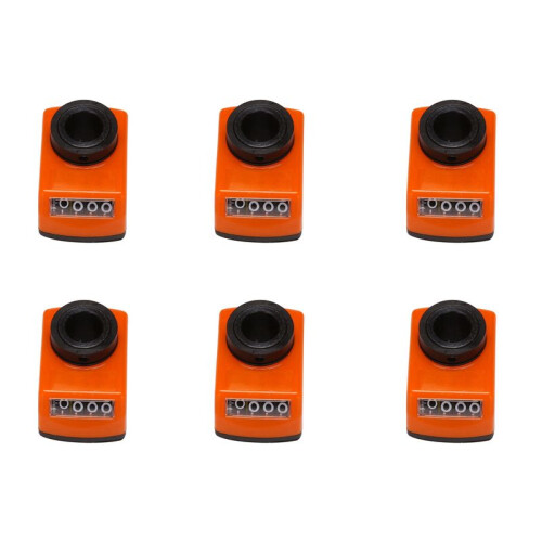 6PCS 14mm Position Indicator Counter 4-Digit Position Display Digital Position Indicator Machine Tool Industrial Counter