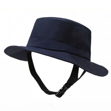 Breathable Packable Fisherman Hat Adjustable Unisex-Navy blue