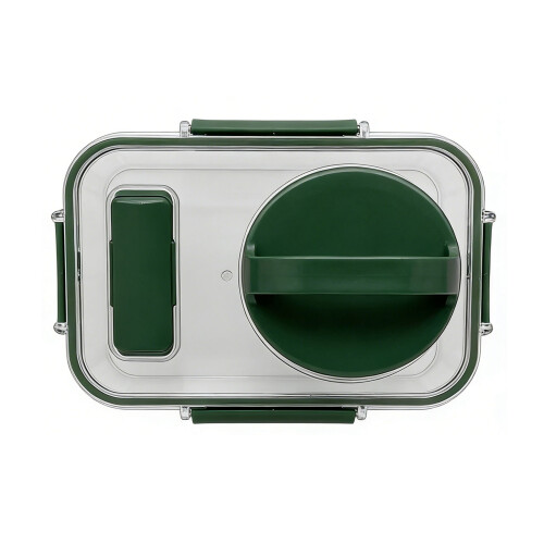 Stackable Salad Box With Leakproof Lid Portable-Without Fork