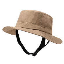 Faltbarer Outdoor-Hut mit verstellbarer Kinnschnur und-Khaki