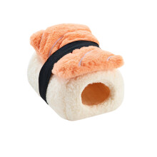 Plush Sushi Styles Small Pet Bed Insulated Hideouts Nest-1