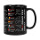 Elegant Black Ceramic Cup 2026 Formula Racing Theme Mug with 1
