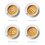 Pack of 3 Professional Coffee Extraction Cup with Clear Scale 4