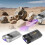 V10 Rechargeable Mini Keychain Flashlight with Super Bright Cob Side Light and Multifunctional EDC Design 6