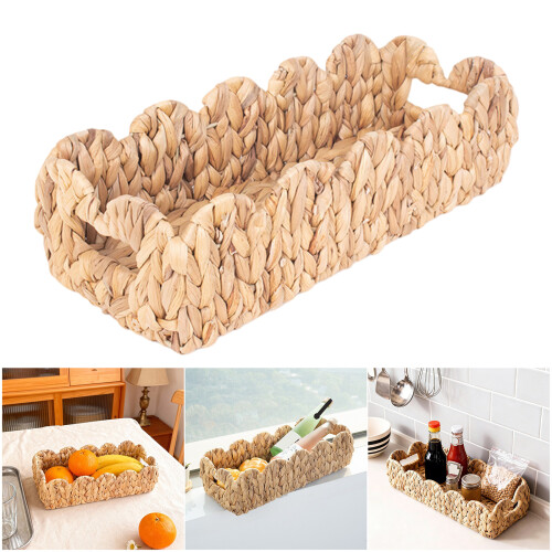 Handwoven Gourd Basket With Sturdy Handle For Easy Carrying 1