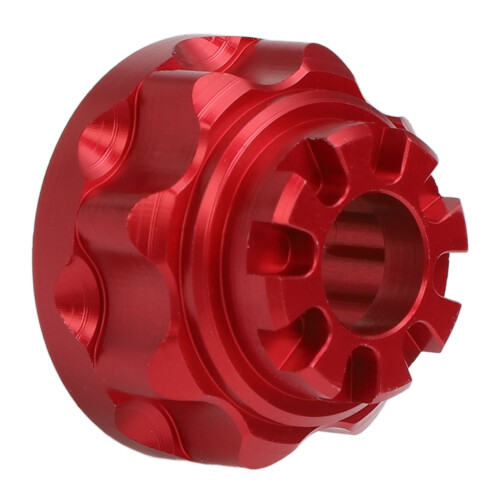 Custodia del differenziale in alluminio rosso per auto RC 1/10. 2