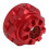 Custodia del differenziale in alluminio rosso per auto RC 1/10. 4