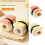 Maison de Hamster Sushi en peluche douce, lit de sommeil-2 7