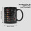 Elegant Black Ceramic Cup 2026 Formula Racing Theme Mug with 3