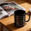 Elegant Black Ceramic Cup 2026 Formula Racing Theme Mug with 5