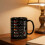 Elegant Black Ceramic Cup 2026 Formula Racing Theme Mug with 6