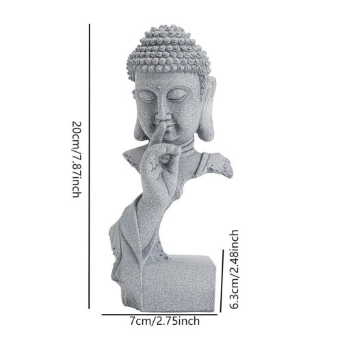 Statue de bouddha en résine, Figurine de méditation, bouddha 2