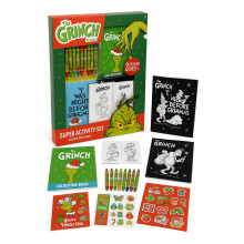Grinch Christmas Activity Book Set for Kids