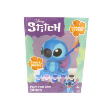 Stitch Plaster Figure for Painting, Crafts for Kids