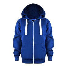 Solid Color Zip-Up Hoodie for Boys & Girls, 3-4Y, Warm Casual Outerwear – Compatible with Kids' Cool Weather Wear
