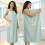 Serviette de bain avec poche et nœud décoratif (1 pièce) 1