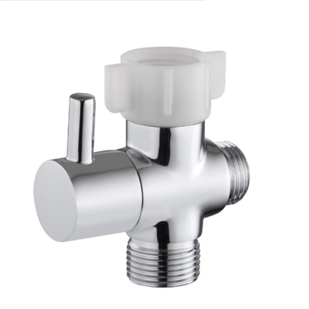 Multipurpose Water Distributor Valves 7/8X7/8X1/2 Brass T Adapters 3 Way T Valves For Handheld Toilet Easy To Install 9180333244126