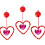 LED Valentinsdagsgardinlys med sugekopper520 1
