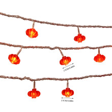 LED Red String Lights New Year String Lights Festive Decoration Holiday Lights Indoor Window Mini Lights Christmas Lights 50 Count Warm