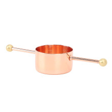 30ml Edelstahl-Doppelperlen-Jigger – Präzises Cocktail-Messinstrument