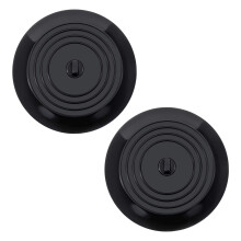Sink Drain Stopper Tub Stoppers, Tub Stopper Bathtub Stopper Drains Plug Sinks Hair Stopper Flat Cover 2pc