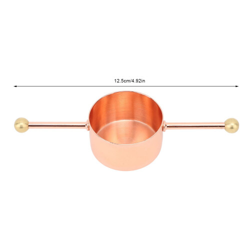30ml Edelstahl-Doppelperlen-Jigger – Präzises Cocktail-Messinstrument 1