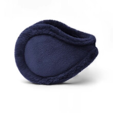 Men's Solid Color Winter Earmuffs, Plush Warm Ear Protection – Compatible with Daily Outdoor Use