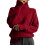Damen-Strickpullover, langärmelig, Oversize-Rundhalsausschnitt 1