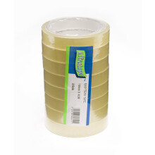 Packaging Tape Acrylic 24mm x 40m Clear Polypropylene Pack of 6 Strong Adhesive Multi Purpose Warehouse Home Office Mailing