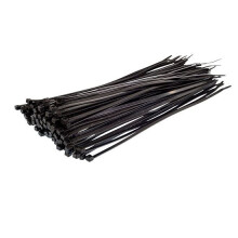 Cable Ties 4.8mm x 300mm Pack of 40 Black Nylon Plastic Zip Ties Heavy Duty Self Locking Indoor Outdoor Cable Management Fasteners