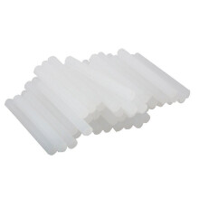 Mini Glue Sticks Pack of 12 Clear EVA Hot Melt Adhesive Sticks Smooth Melt Clear Finish Craft DIY Hobby Glue Gun Refills