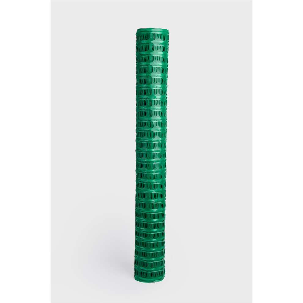 Barrier Fencing Mesh 1000Mm X 50M Polypropylene Safety Barrier Green Construction Site Demarcation Temporary Fencing High Visibility 5027785816522