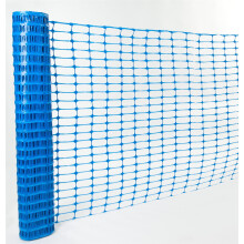 Barrier Fencing Mesh 1000mm x 50m Polypropylene Safety Barrier Blue Construction Site Demarcation Temporary Fencing High Visibility