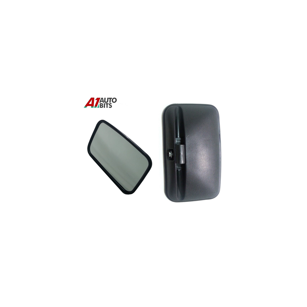 Universal 2X Side Wing Main Mirror Truck Lorry Van Caravan Bus Camper 12''/7''