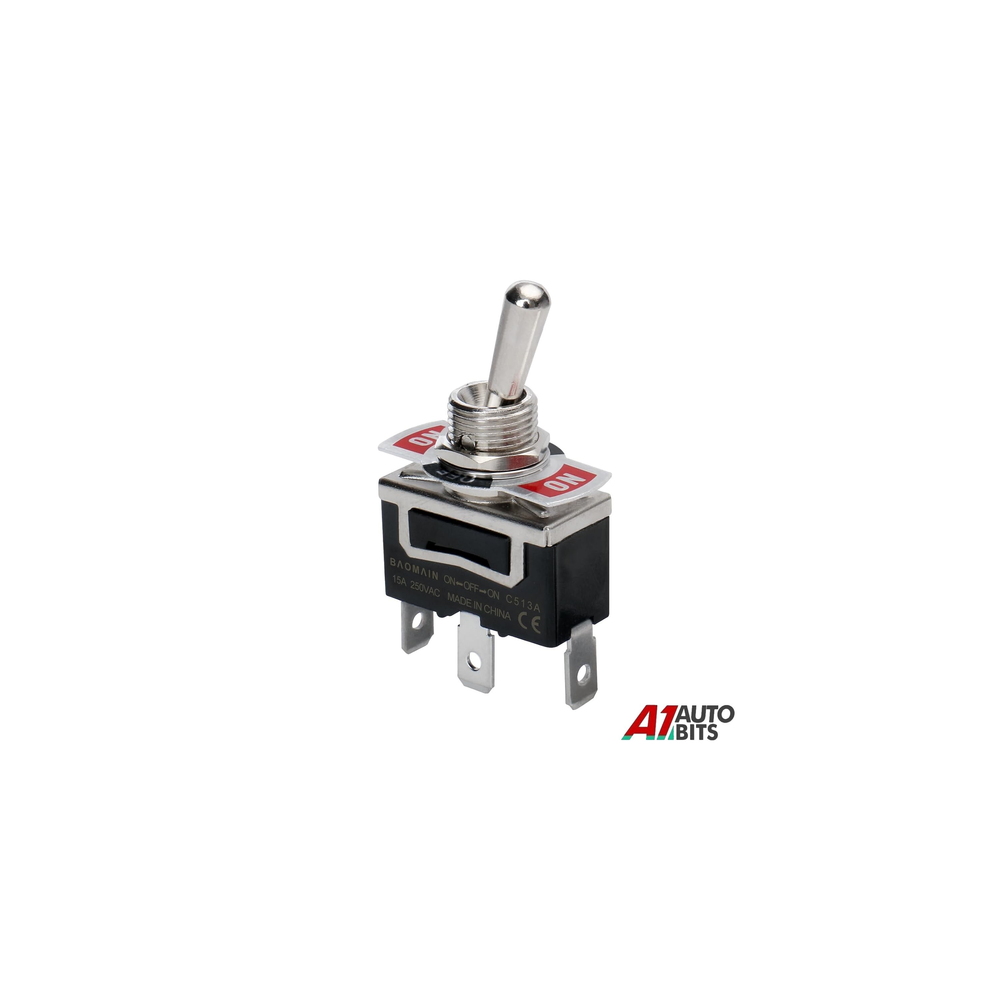 Heavy Duty Toggle Switch On-Off-On Waterproof Spdt 6A 250Vac Car Boat 12V 54990272