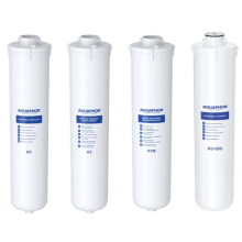 AQUAPHOR 4 Replacement Cartridges for DWM-101S. K2, K5, K7M, Upper 50S Membrane