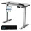 (Grey) Electric standing desk frame HomeOne - Height adjustable - Double engine - Smart control 1