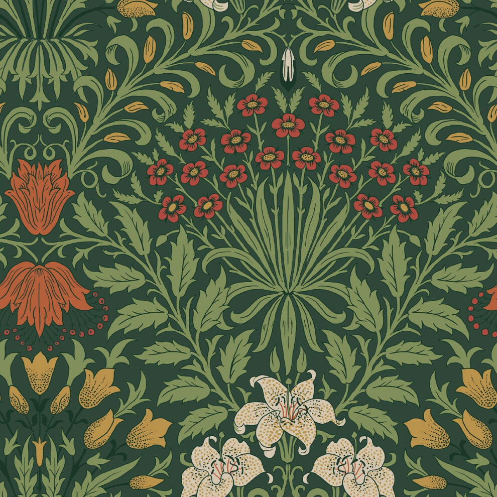 William Morris At Home Garden Wallpaper 5011583816884