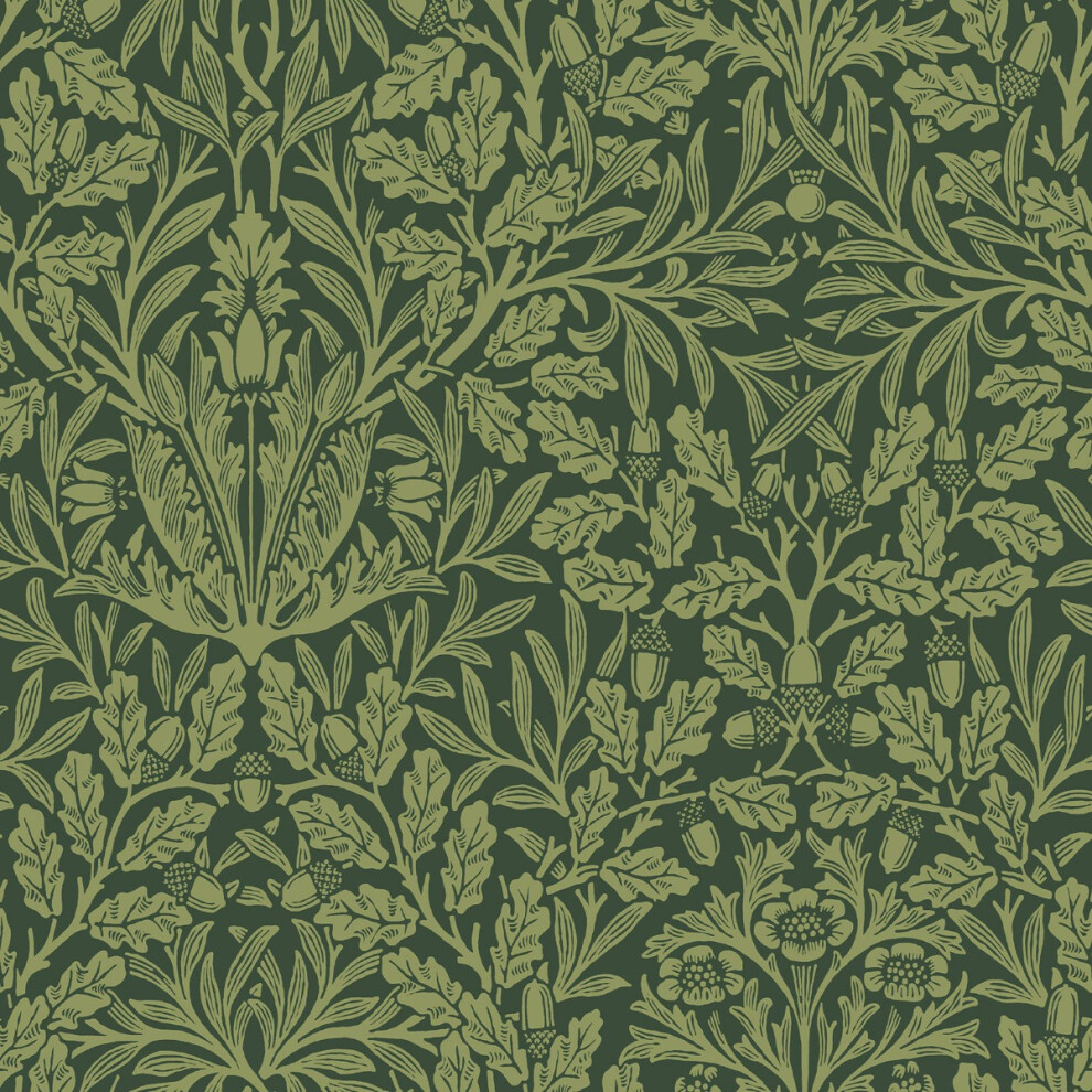 William Morris At Home Acorn Wallpaper 5011583816730