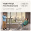 (Grey) Electric standing desk frame HomePro - Height adjustable - Double engine - Smart control 3
