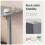 (Grey) Electric standing desk frame HomeOne - Height adjustable - Double engine - Smart control 3