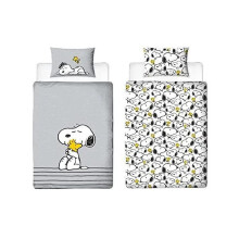 Peanuts Snoopy Duvet Cover and Pillowcase Set