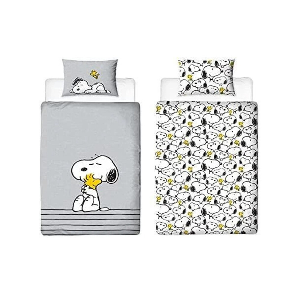 Snoopy Peanuts Duvet Cover And Pillowcase Set