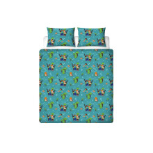 (Double) Minecraft Level Up Duvet Cover and Pillowcase Set